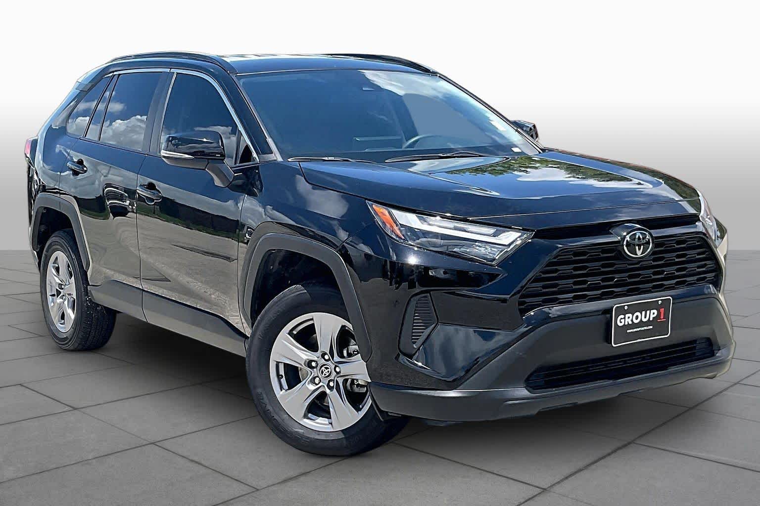 2024 Toyota RAV4 XLE Midnight Black Metallic at Westside Kia