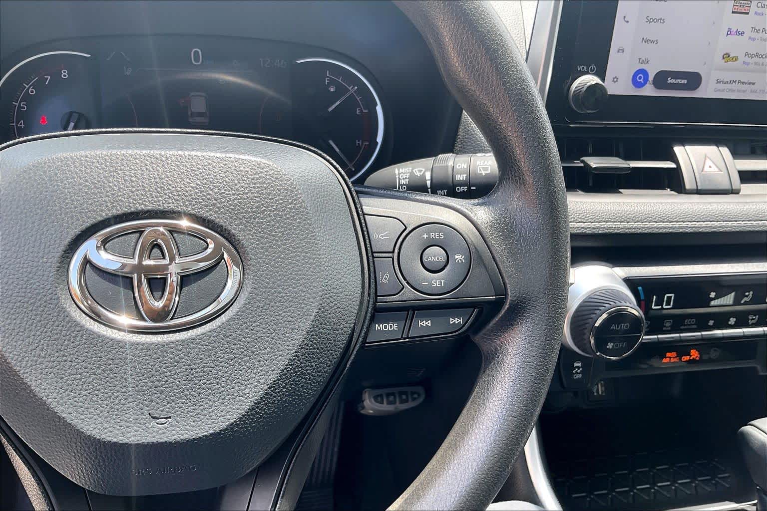 2024 Toyota RAV4 XLE Midnight Black Metallic at Westside Kia