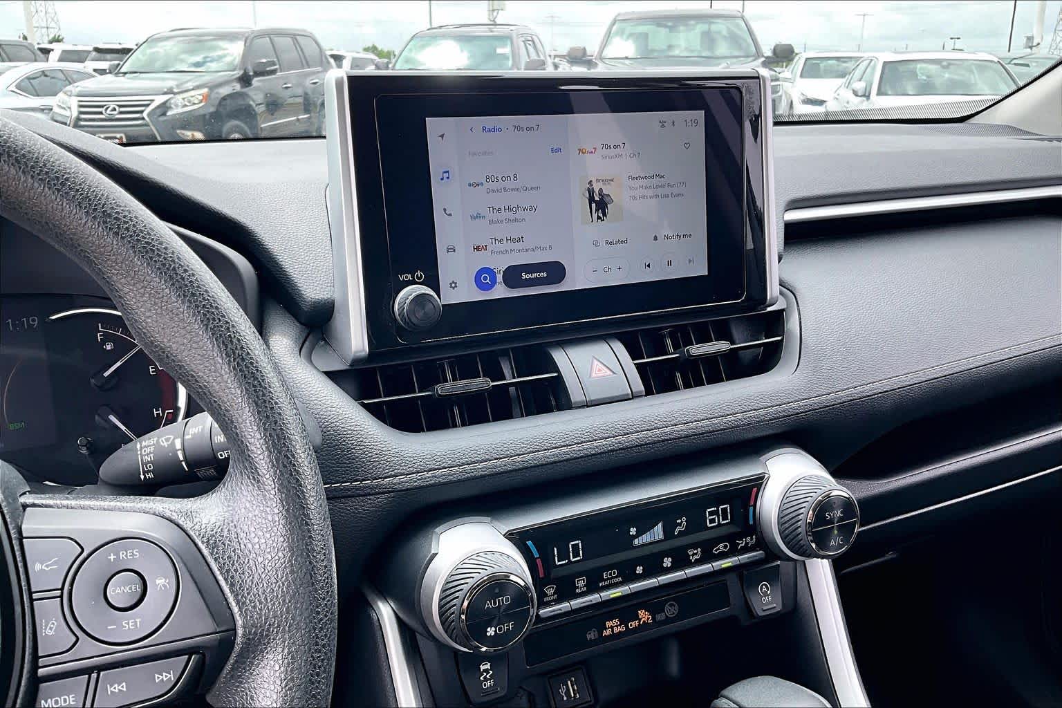 2025 Toyota RAV4 XLE Silver Sky Metallic at Group 1 Toyota Southwest