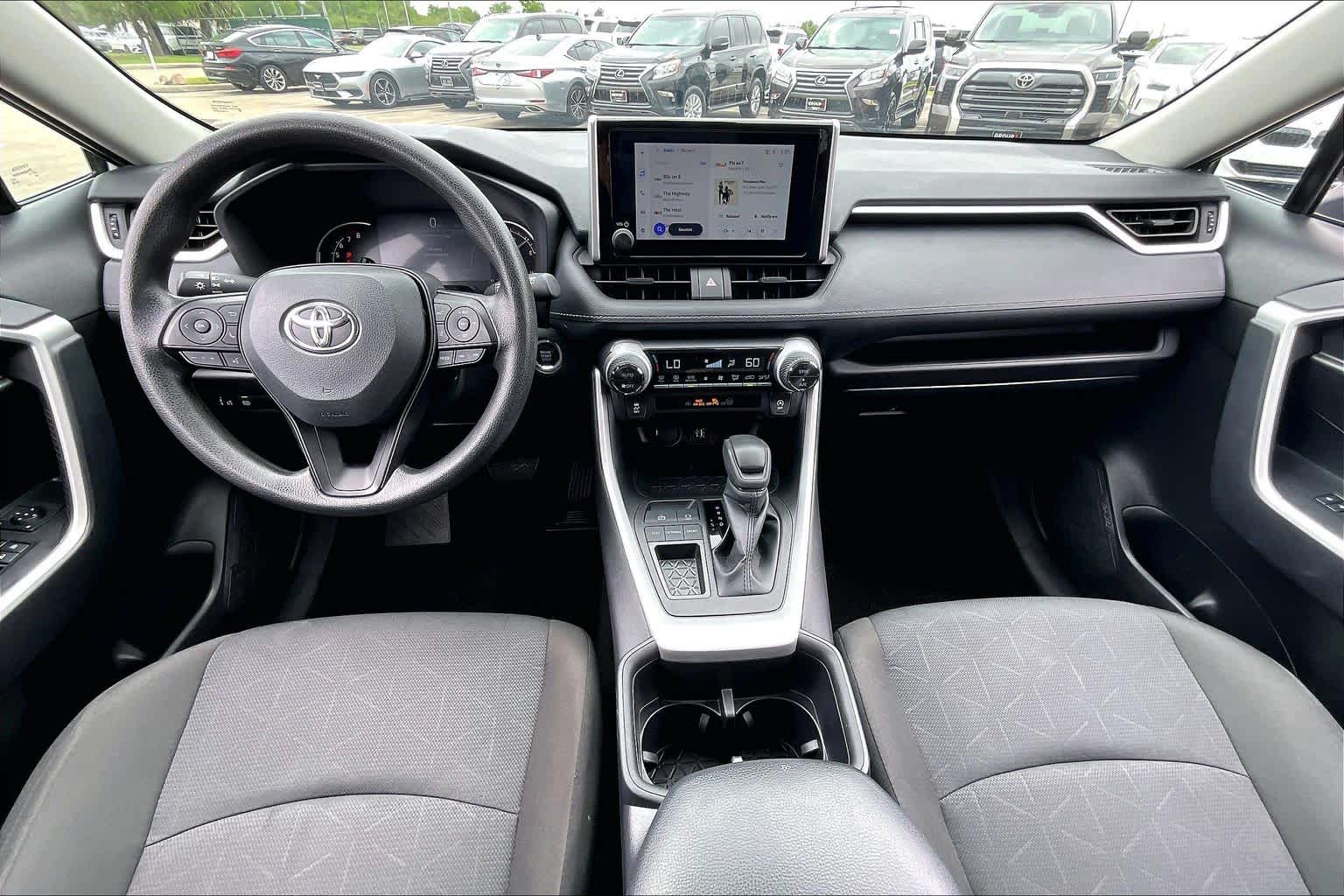 2025 Toyota RAV4 XLE Silver Sky Metallic at Group 1 Toyota Southwest