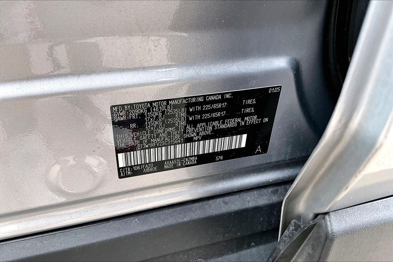 2025 Toyota RAV4 XLE Silver Sky Metallic at Group 1 Toyota Southwest