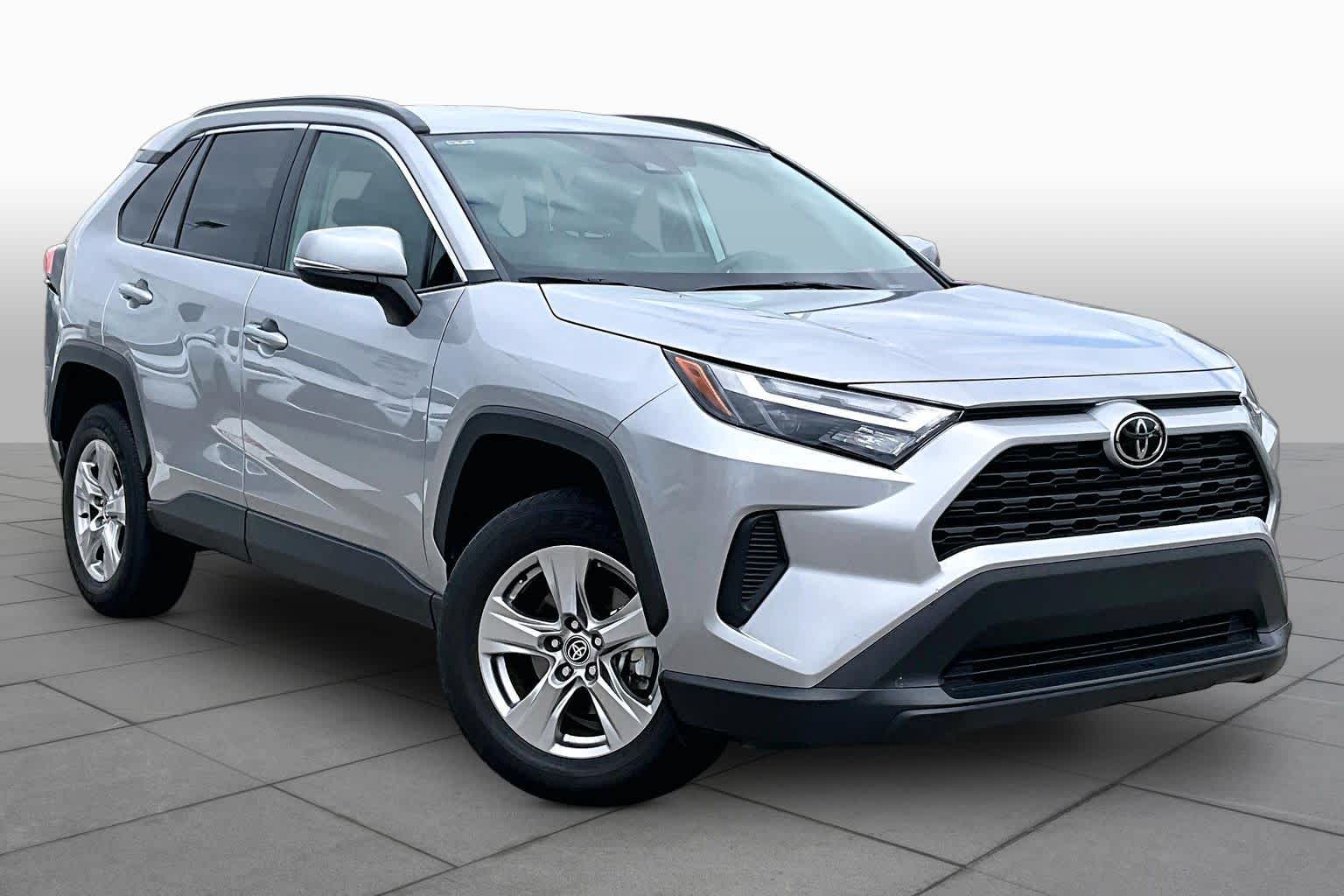 2025 Toyota RAV4 XLE Silver Sky Metallic at Group 1 Toyota Southwest