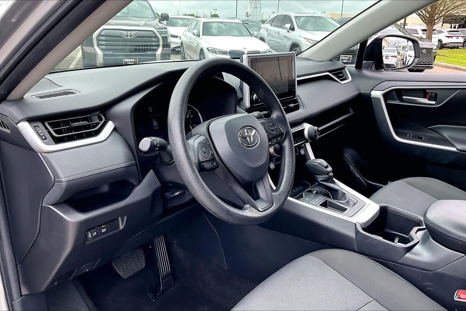 2025 Toyota RAV4 XLE Silver Sky Metallic at Group 1 Toyota Southwest