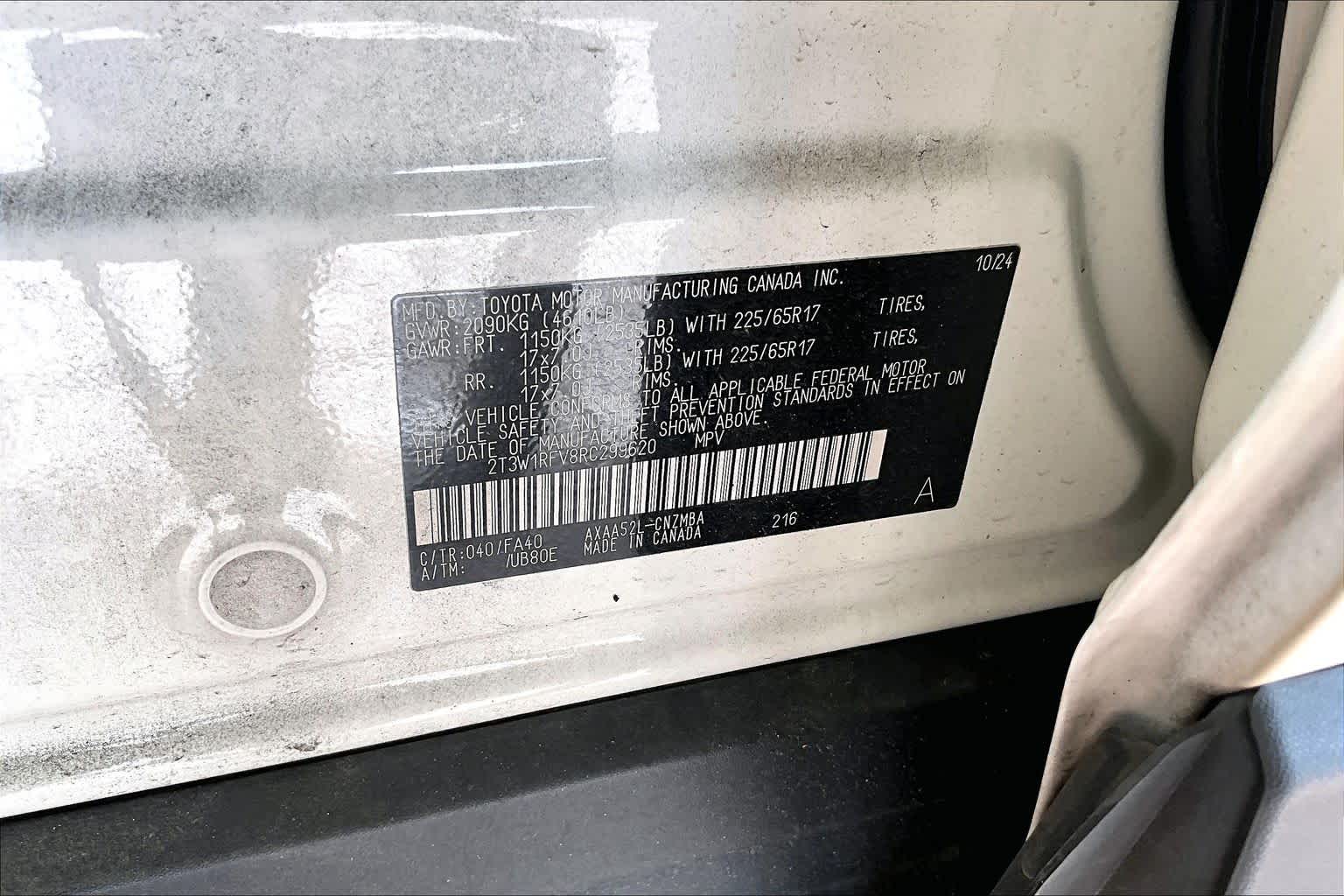 2024 Toyota RAV4 XLE Ice Cap at Lexus Southwest Houston