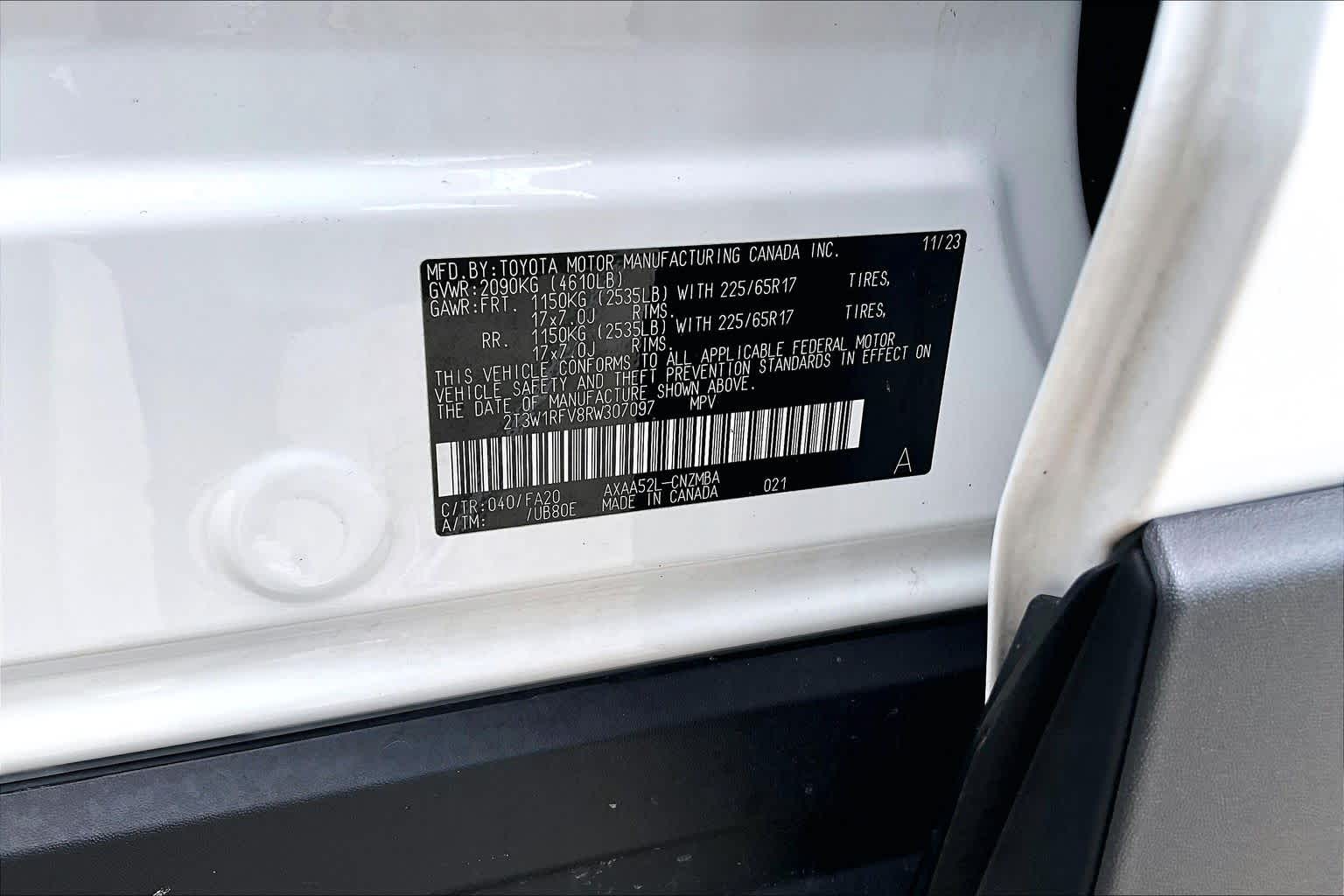 2024 Toyota RAV4 XLE Ice Cap at AutoNation Toyota Gulf Fwy