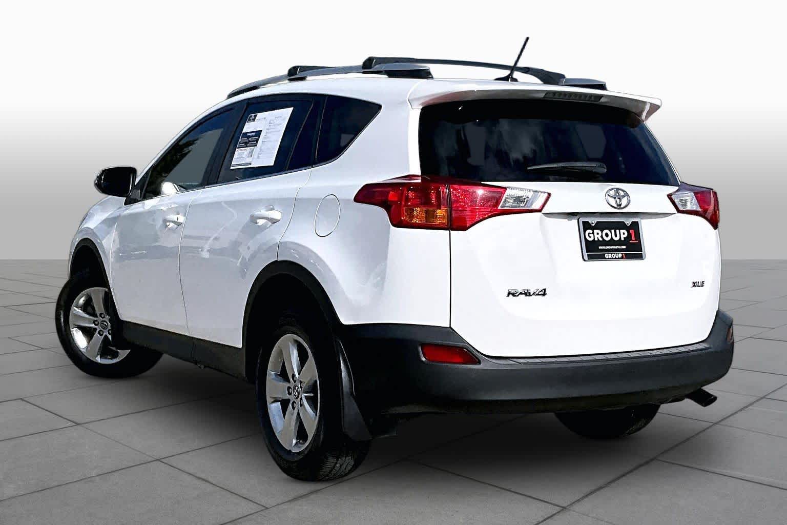 2015 Toyota RAV4 XLE Super White at Group 1 Toyota Southwest