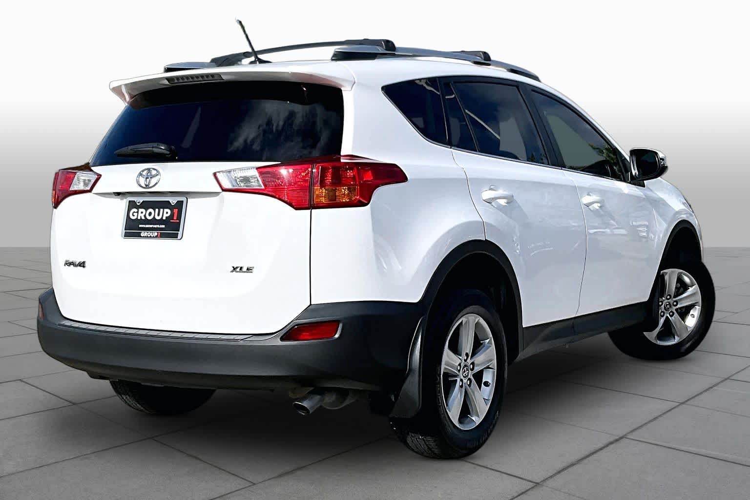 2015 Toyota RAV4 XLE Super White at Group 1 Toyota Southwest