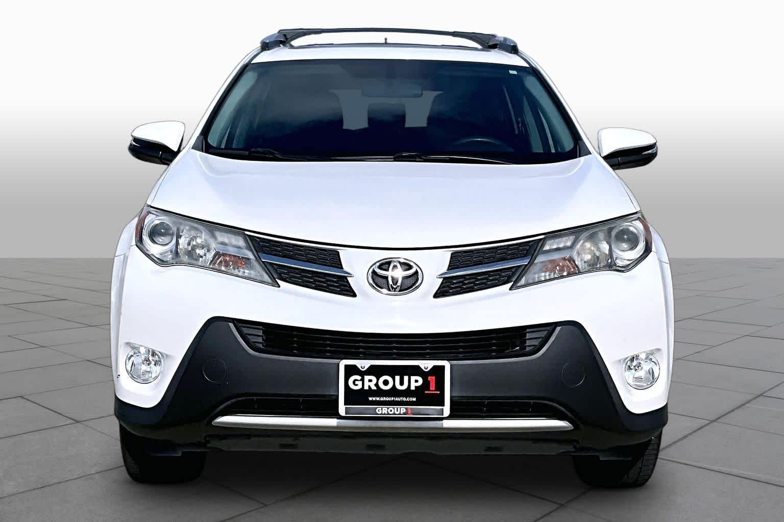 2015 Toyota RAV4 XLE Super White at Group 1 Toyota Southwest