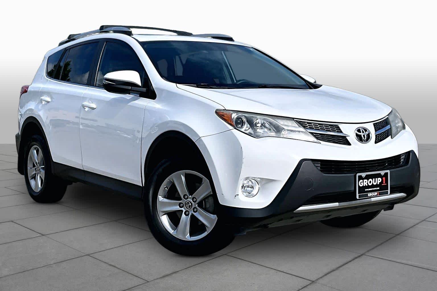 2015 Toyota RAV4 XLE Super White at Group 1 Toyota Southwest