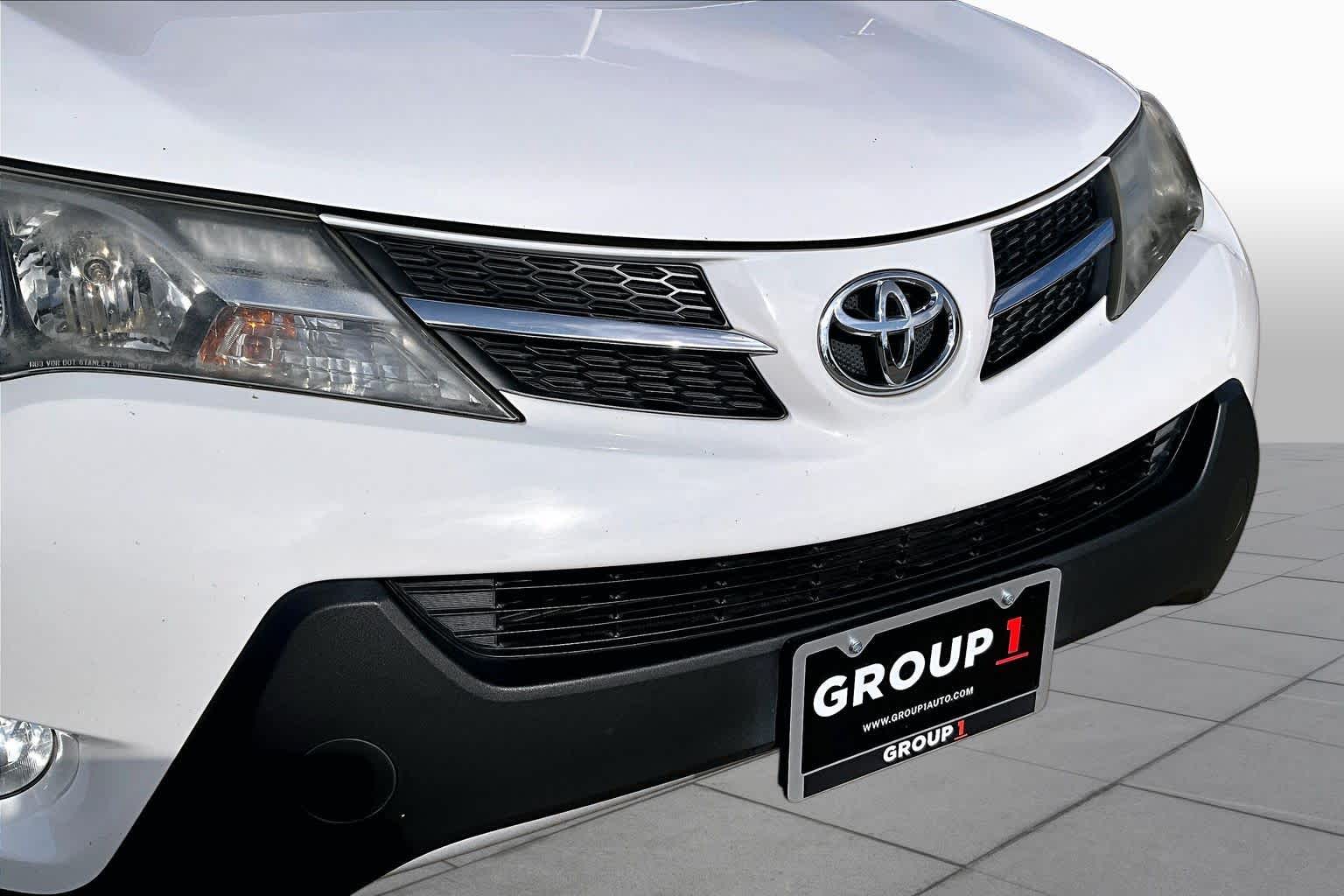 2015 Toyota RAV4 XLE Super White at Group 1 Toyota Southwest