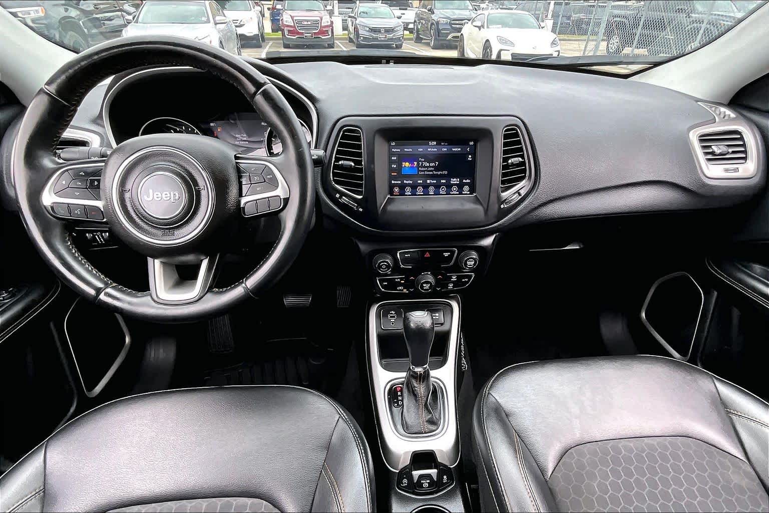 2018 Jeep Compass Latitude Jazz Blue Pearlcoat at Westside Kia