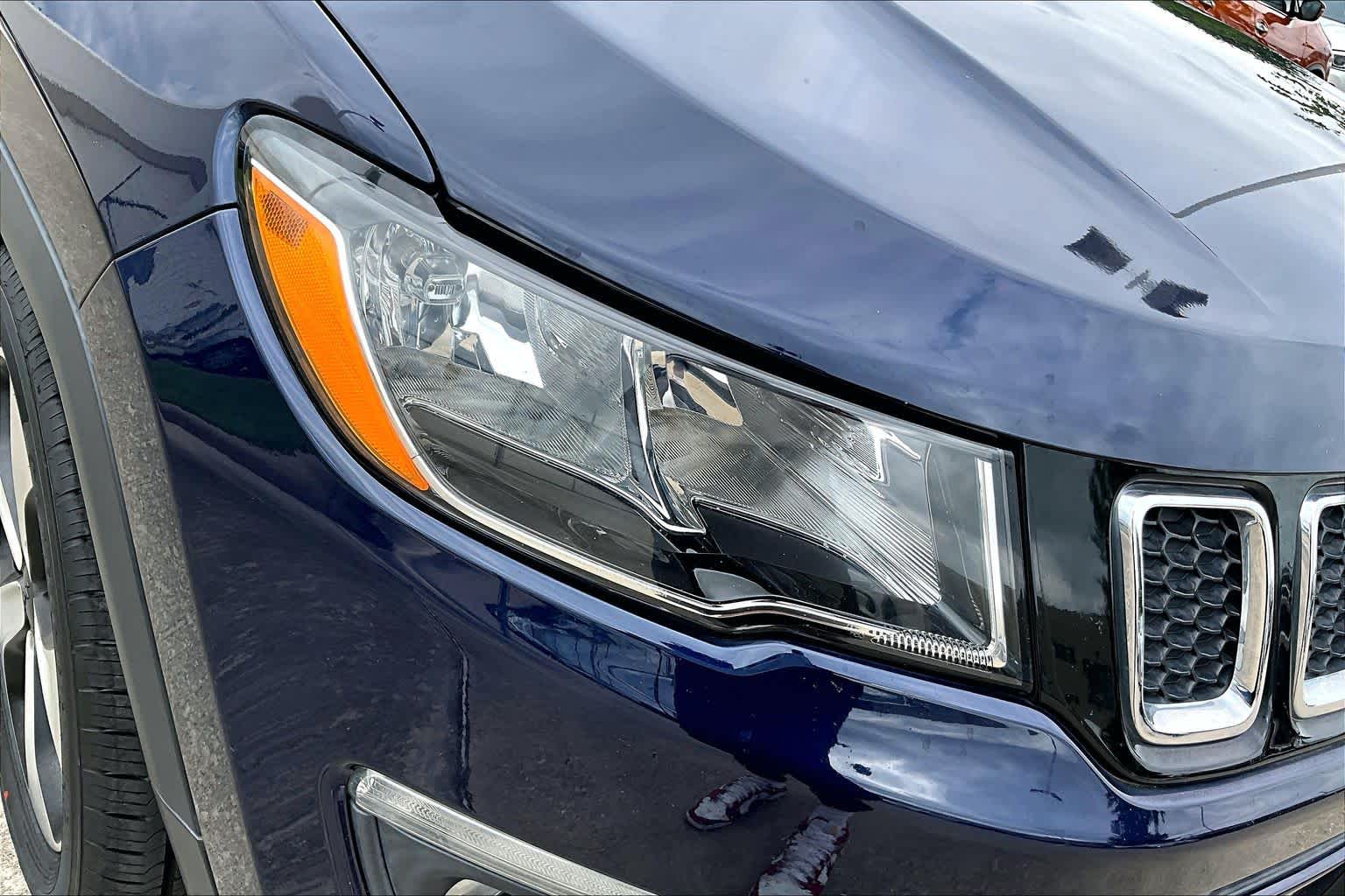 2018 Jeep Compass Latitude Jazz Blue Pearlcoat at Westside Kia