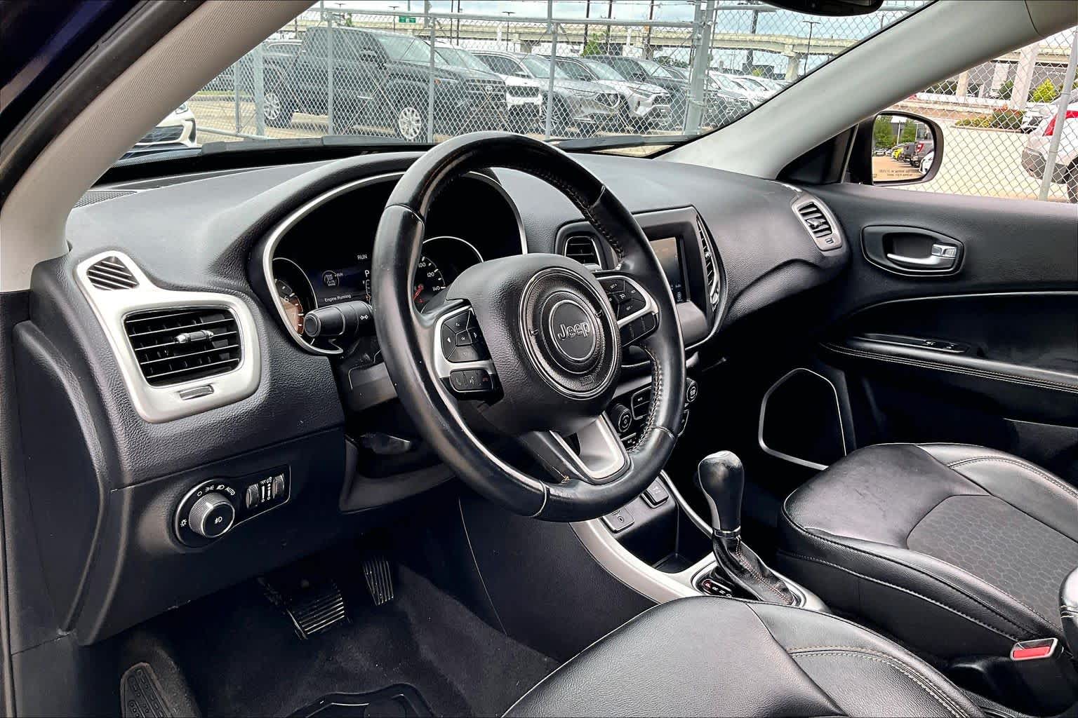 2018 Jeep Compass Latitude Jazz Blue Pearlcoat at Westside Kia