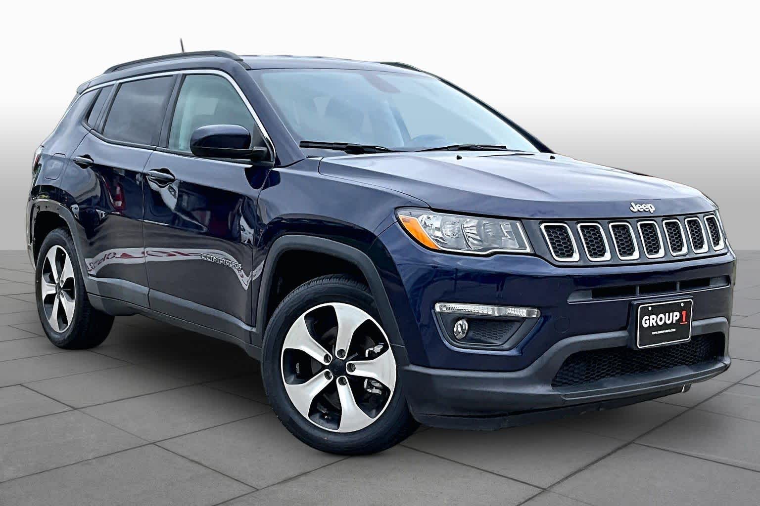 2018 Jeep Compass Latitude Jazz Blue Pearlcoat at Westside Kia