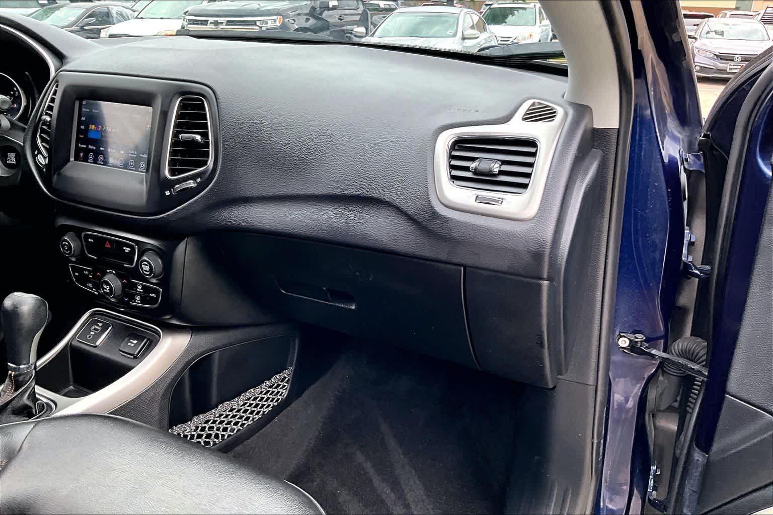 2018 Jeep Compass Latitude Jazz Blue Pearlcoat at Westside Kia