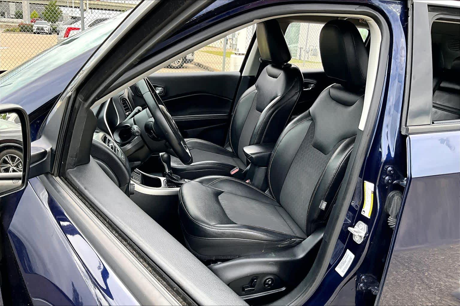2018 Jeep Compass Latitude Jazz Blue Pearlcoat at Westside Kia