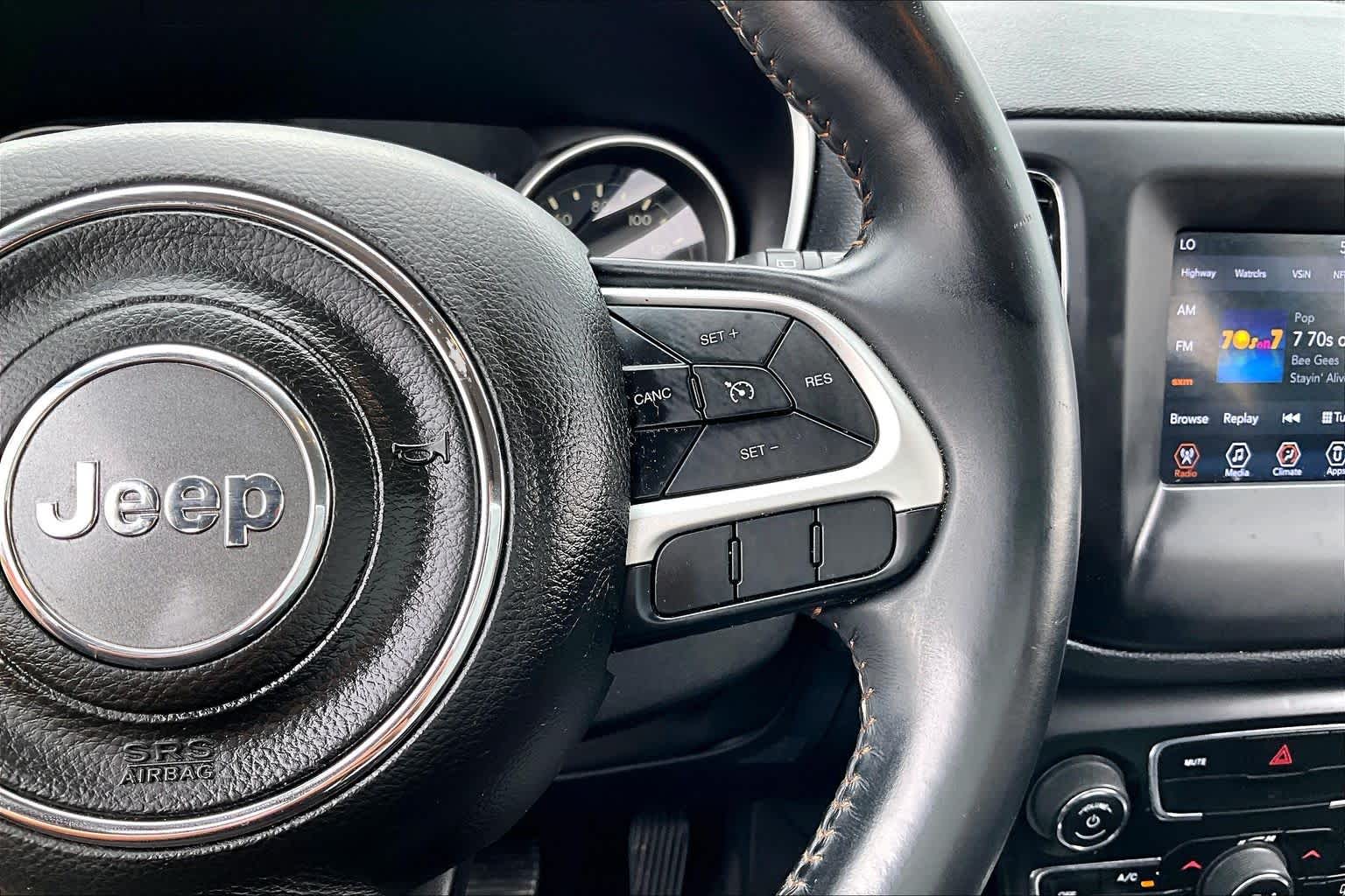 2018 Jeep Compass Latitude Jazz Blue Pearlcoat at Westside Kia