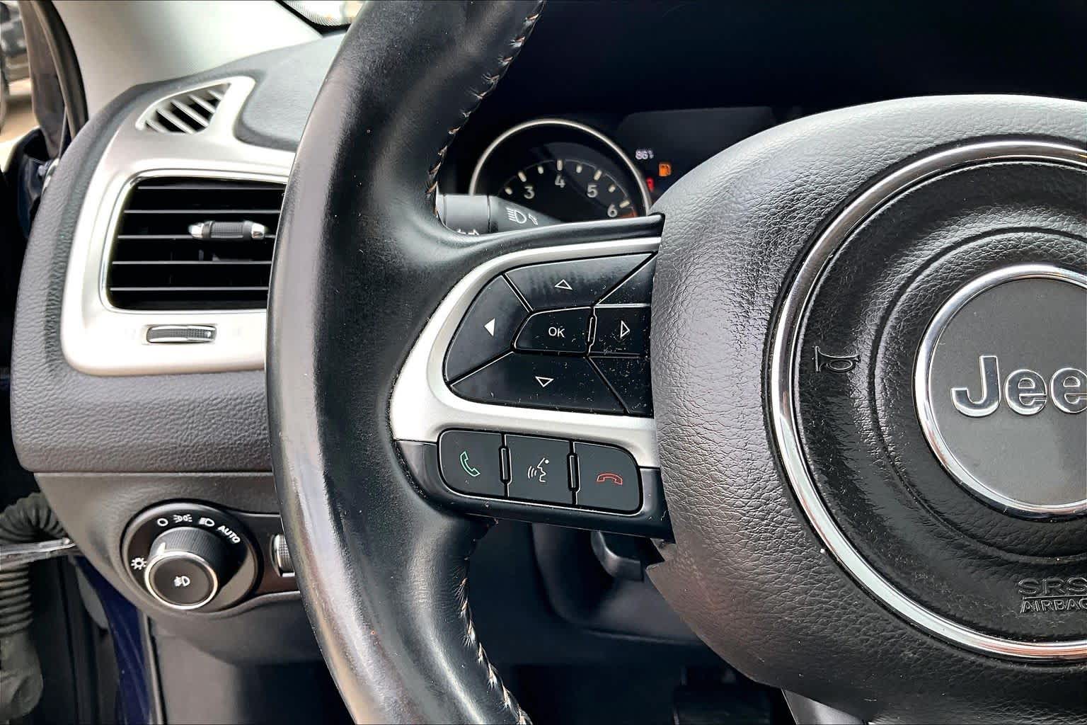 2018 Jeep Compass Latitude Jazz Blue Pearlcoat at Westside Kia