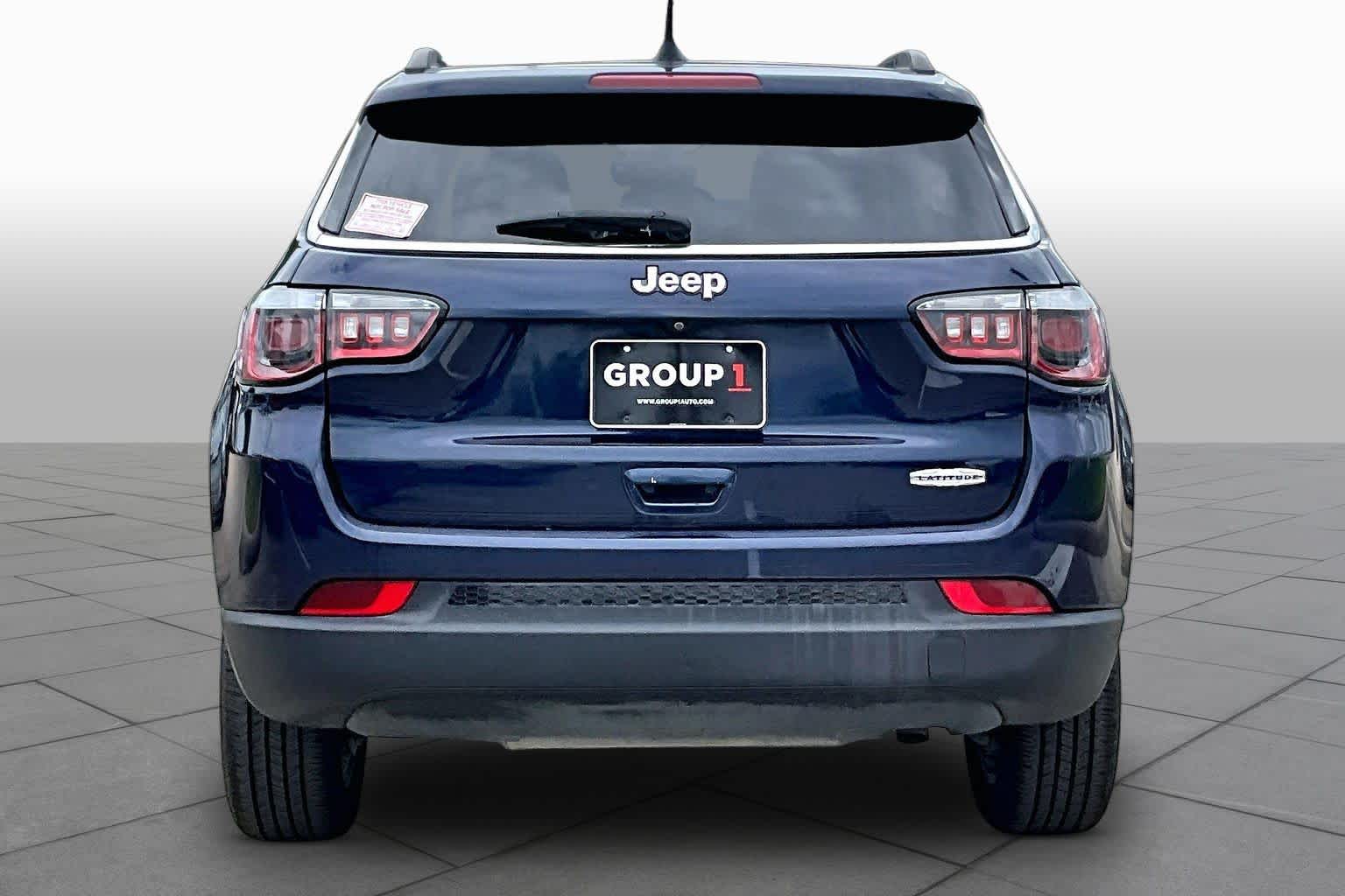 2018 Jeep Compass Latitude Jazz Blue Pearlcoat at Westside Kia