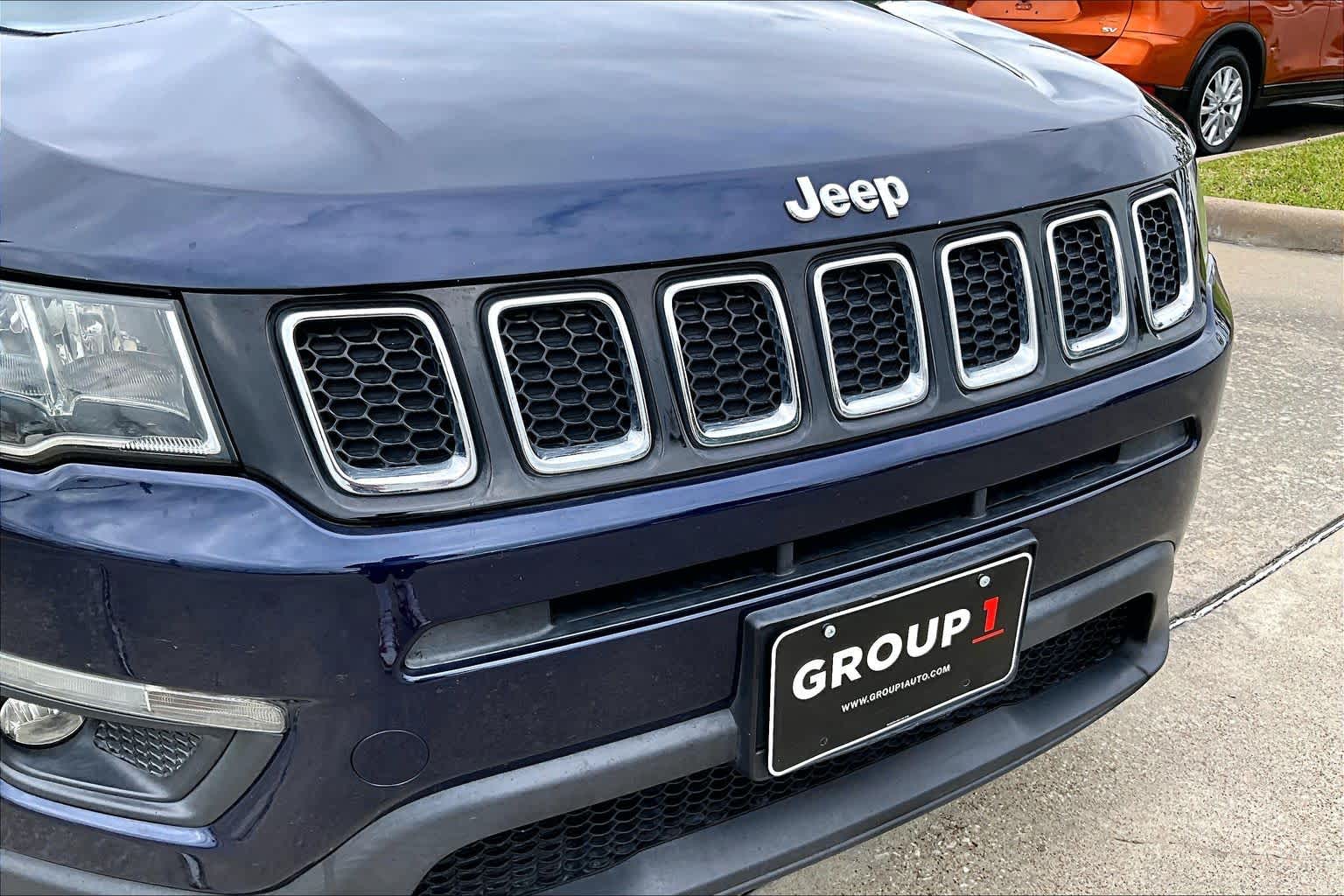 2018 Jeep Compass Latitude Jazz Blue Pearlcoat at Westside Kia