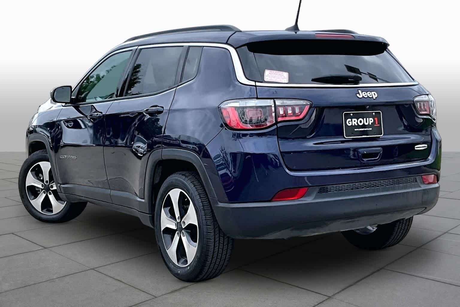 2018 Jeep Compass Latitude Jazz Blue Pearlcoat at Westside Kia