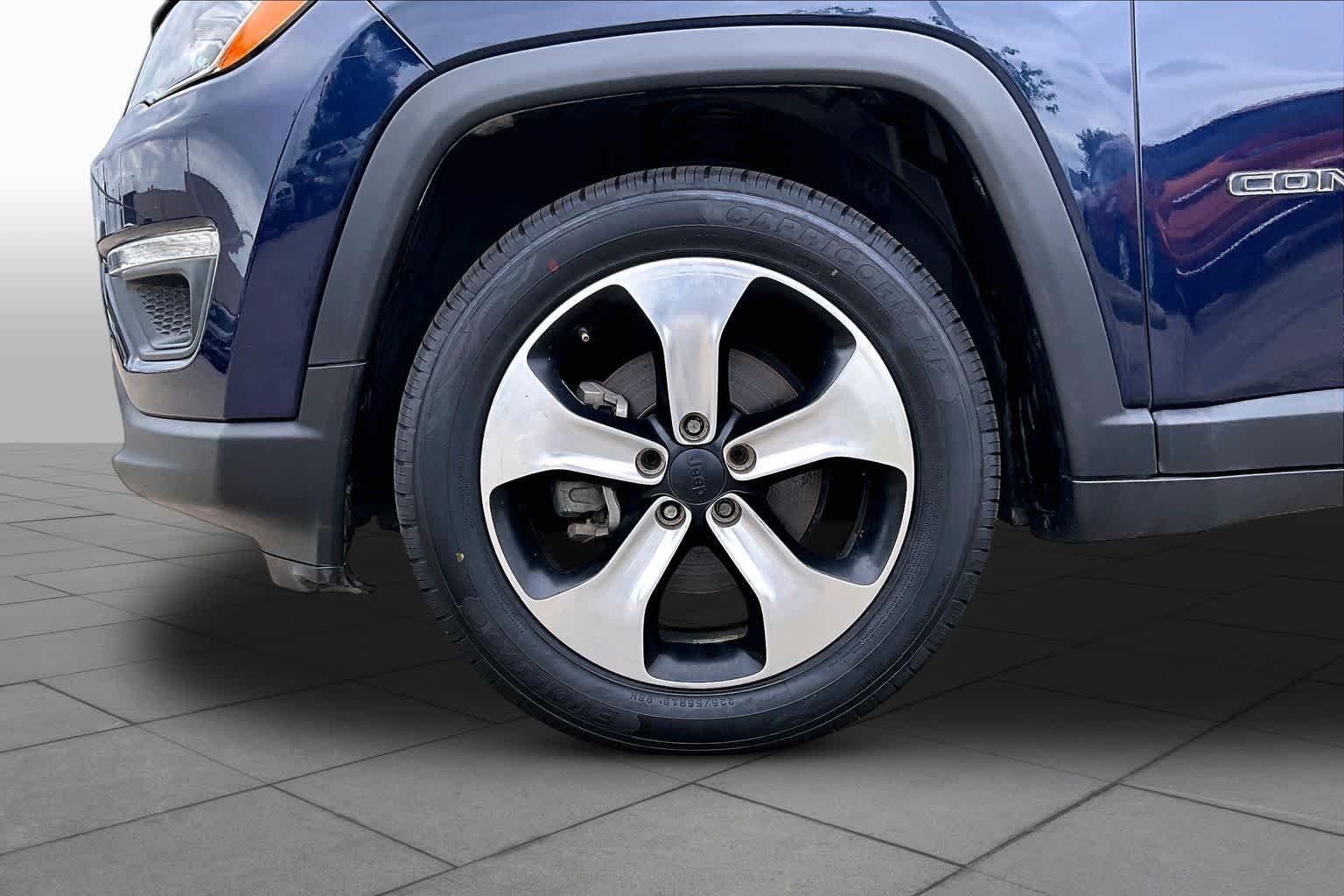 2018 Jeep Compass Latitude Jazz Blue Pearlcoat at Westside Kia