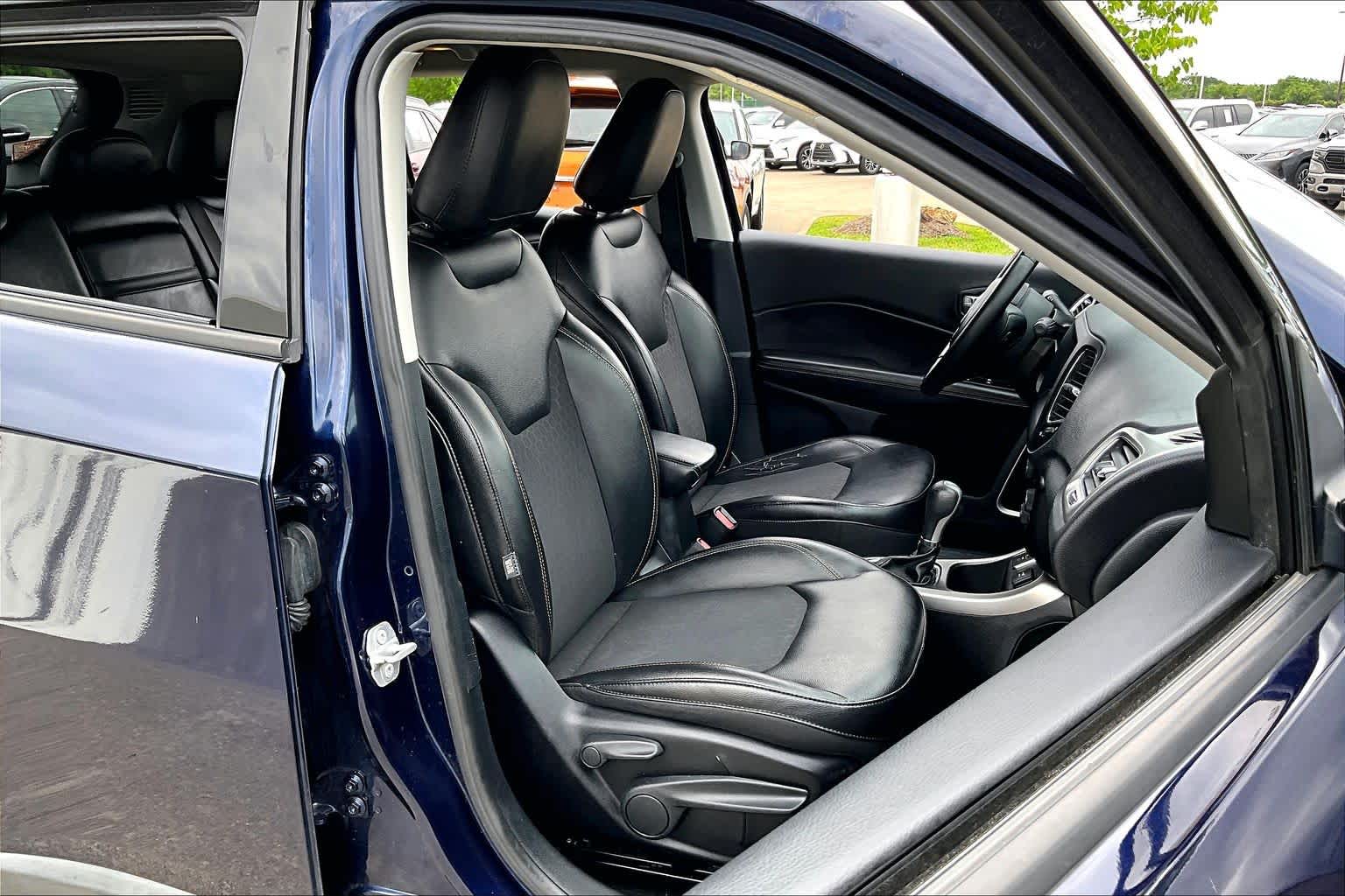 2018 Jeep Compass Latitude Jazz Blue Pearlcoat at Westside Kia