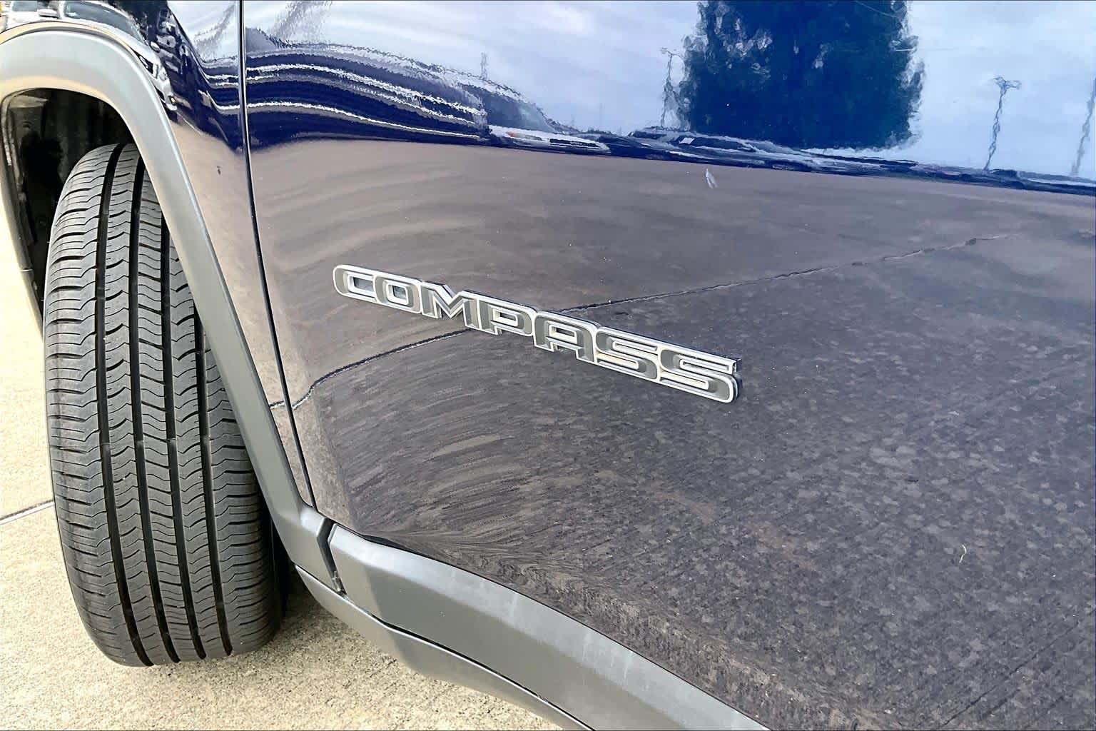 2018 Jeep Compass Latitude Jazz Blue Pearlcoat at Westside Kia