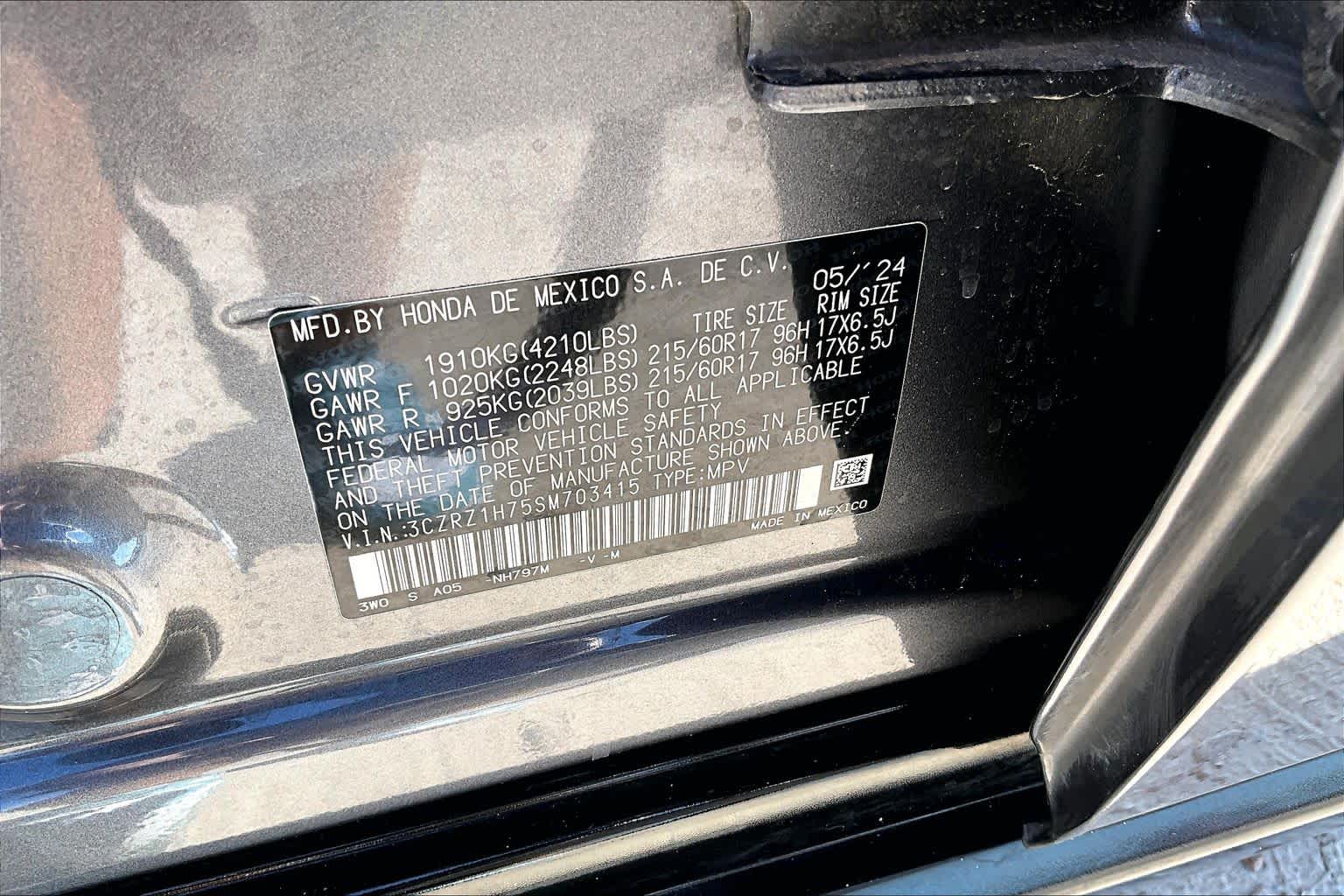 2025 Honda HR-V photo 34 of 34
