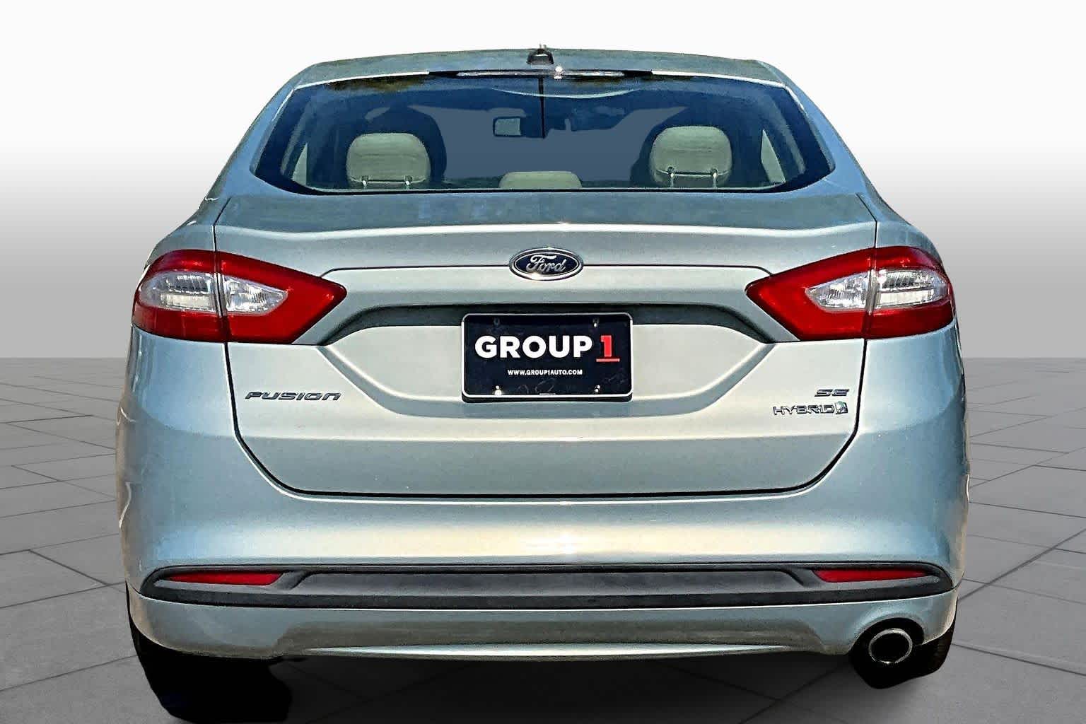 2013 Ford Fusion SE Hybrid Ice Storm at Ron Craft Chevrolet Cadillac