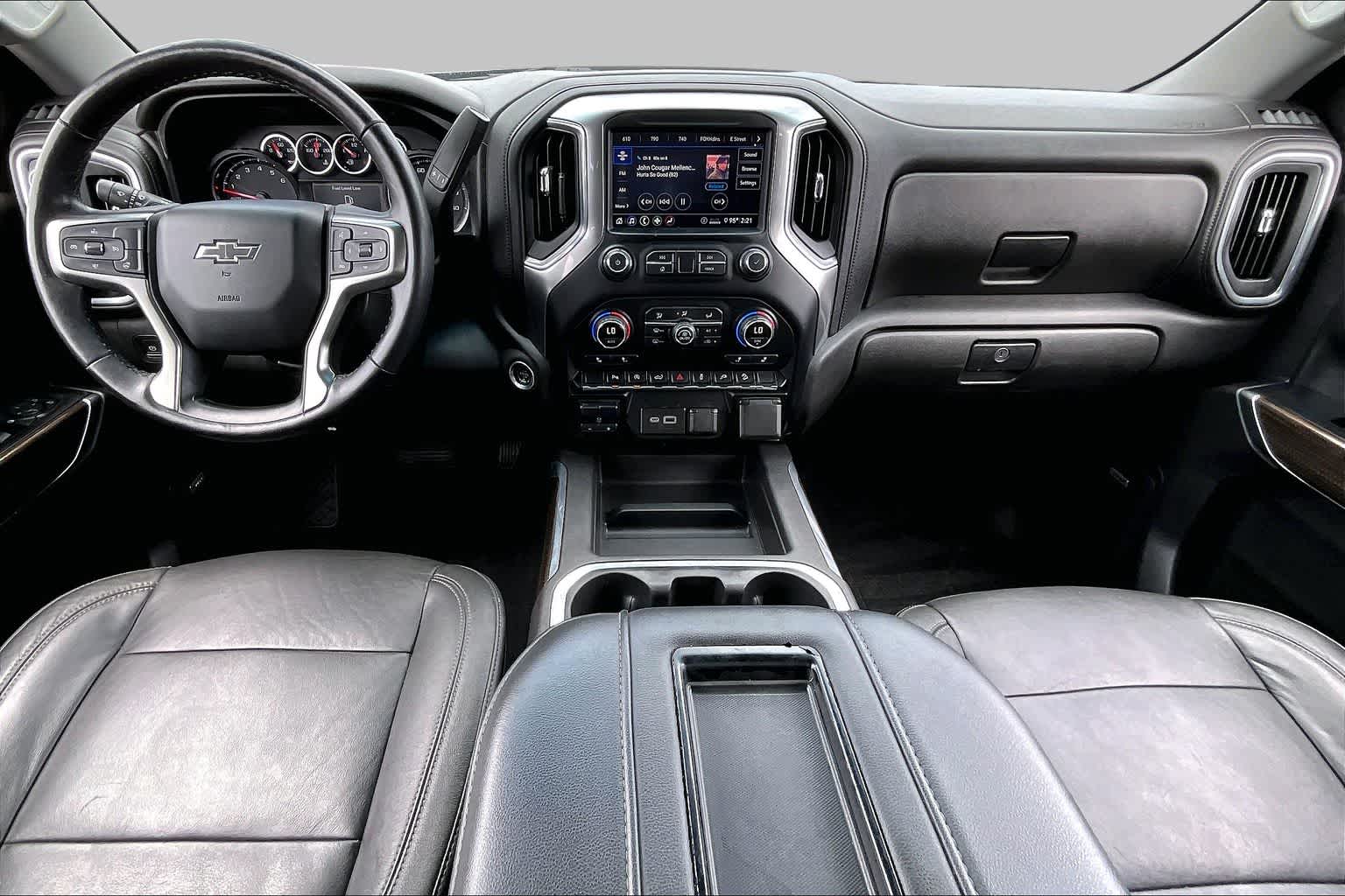 2020 Chevrolet Silverado 1500 LT Trail Boss Satin Steel Metallic at Lone Star Chevrolet
