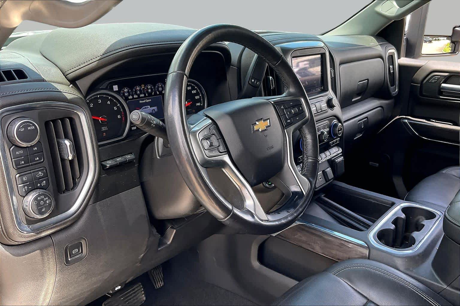 2020 Chevrolet Silverado 1500 LTZ Silver Ice Metallic at Ron Craft Chevrolet Cadillac