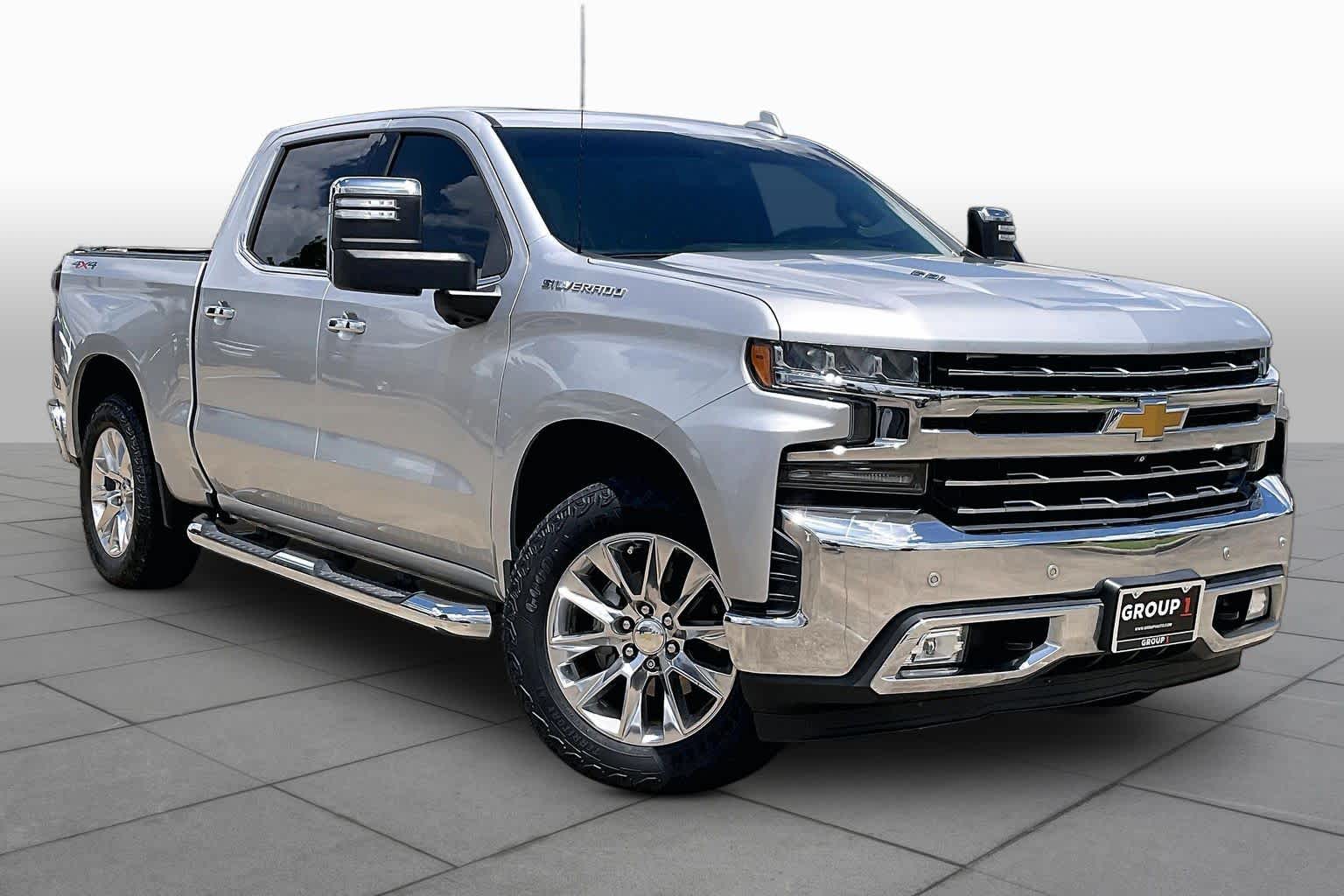 2020 Chevrolet Silverado 1500 LTZ Silver Ice Metallic at Ron Craft Chevrolet Cadillac
