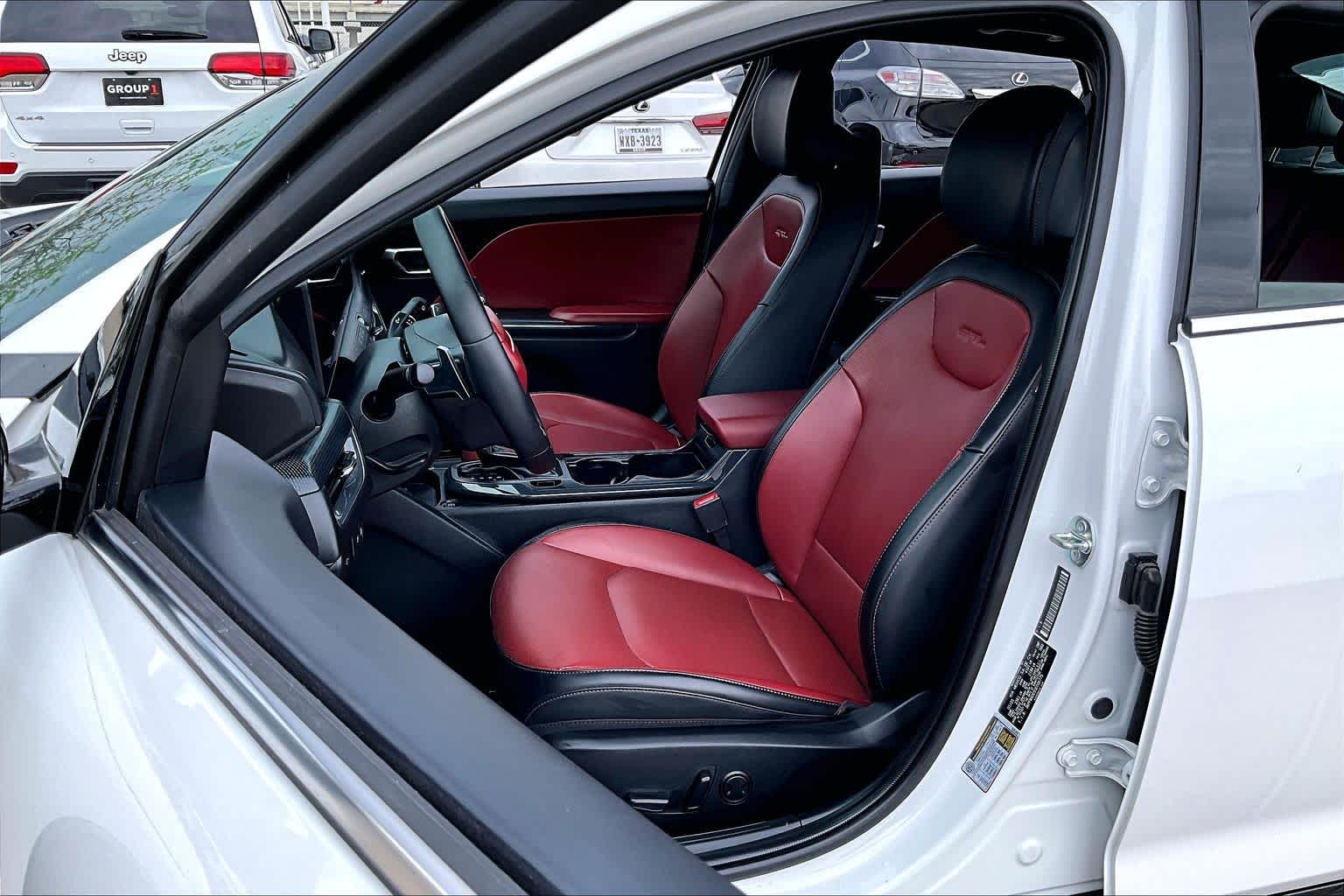 2025 Kia K4 GT-Line Snow White Pearl at Beck & Masten Kia