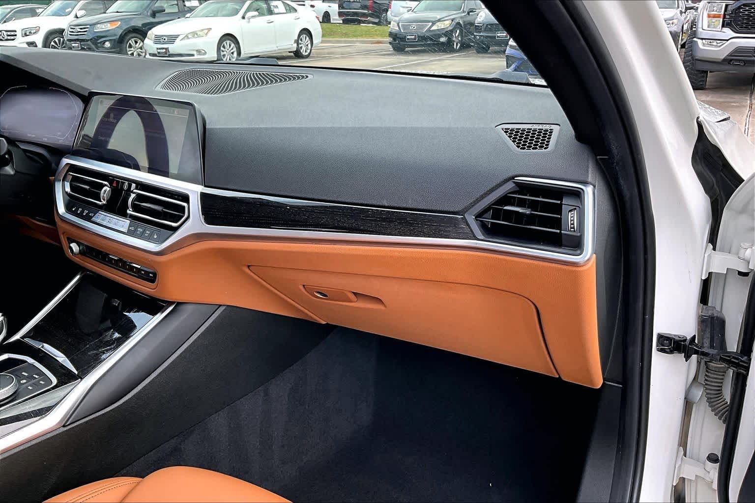 2022 BMW 3 Series 330e Alpine White at AutoNation Ford Gulf Fwy