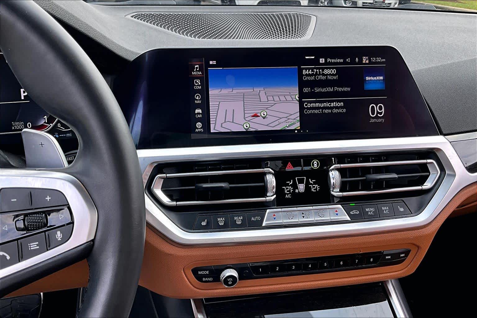 2022 BMW 3 Series 330e Alpine White at AutoNation Ford Gulf Fwy