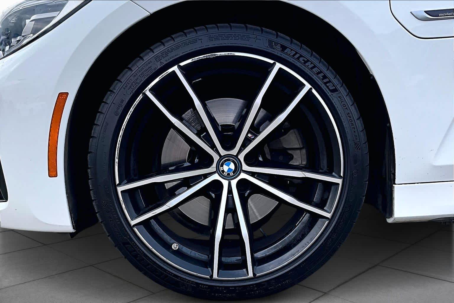 2022 BMW 3 Series 330e Alpine White at AutoNation Ford Gulf Fwy