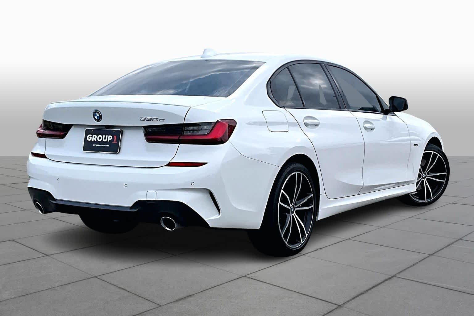 2022 BMW 3 Series 330e Alpine White at AutoNation Ford Gulf Fwy