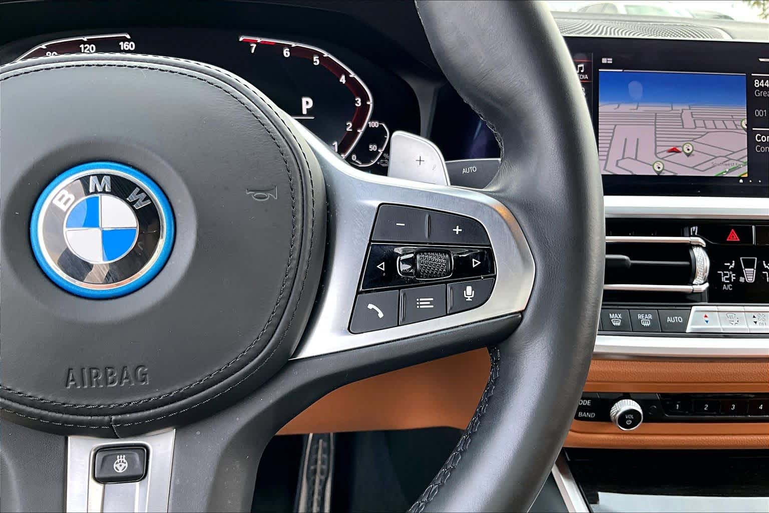 2022 BMW 3 Series 330e Alpine White at AutoNation Ford Gulf Fwy