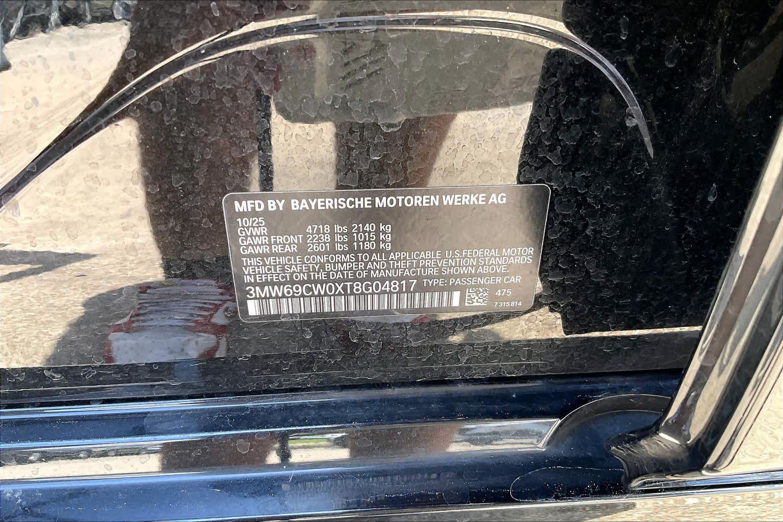 2026 BMW 330i NA 330i NA Black Sapphire Metallic at Lexus Southwest Houston