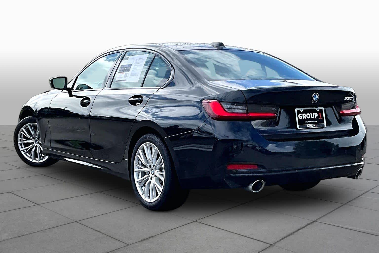 2023 BMW 330i 330i Black Sapphire Metallic at Sterling McCall Nissan