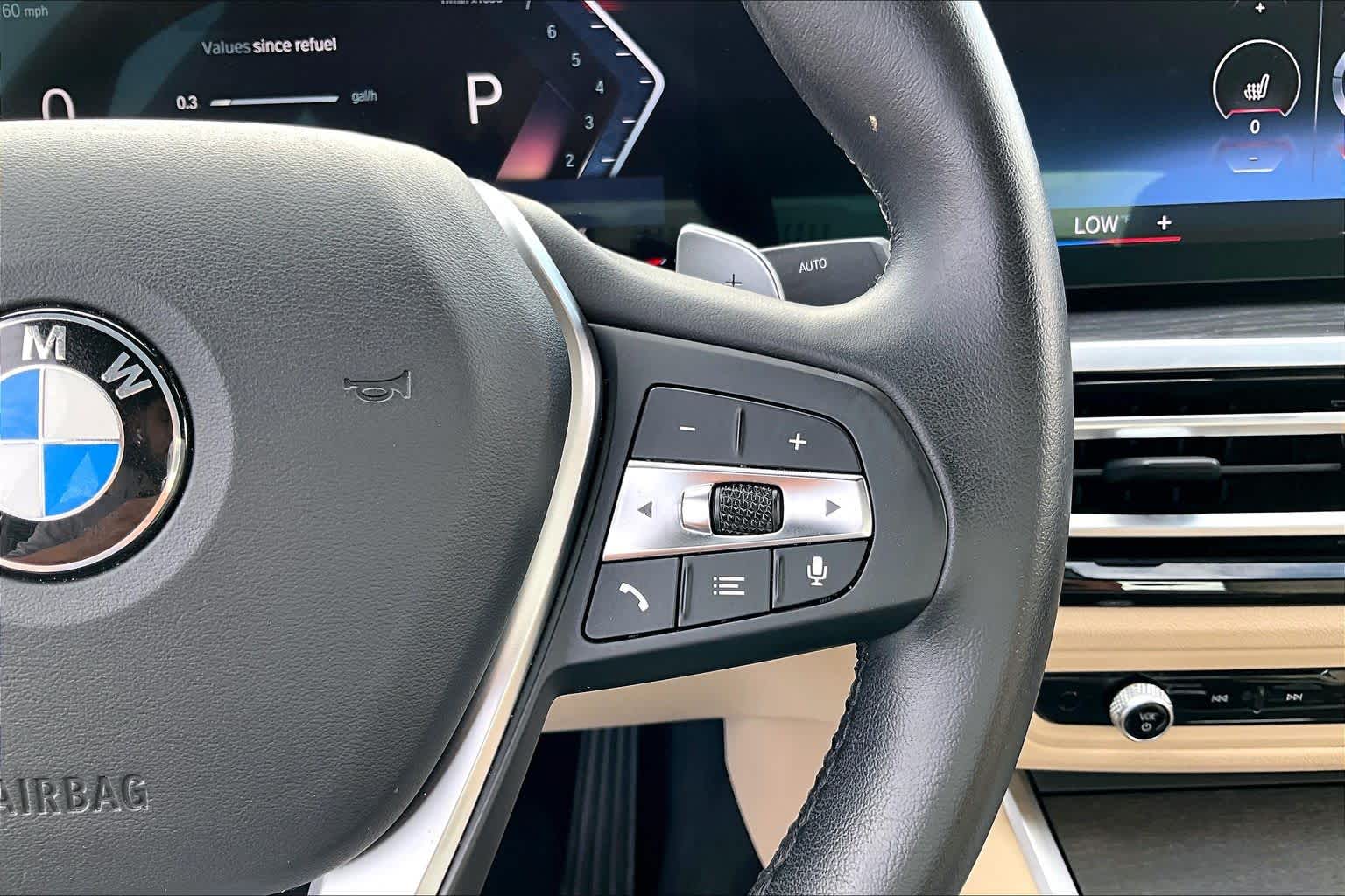 2023 BMW 330i 330i Black Sapphire Metallic at Sterling McCall Nissan