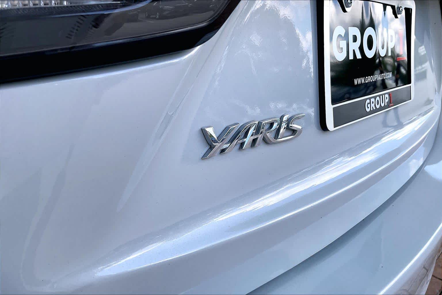 2019 Toyota Yaris Sedan LE Icicle at HGreg Houston