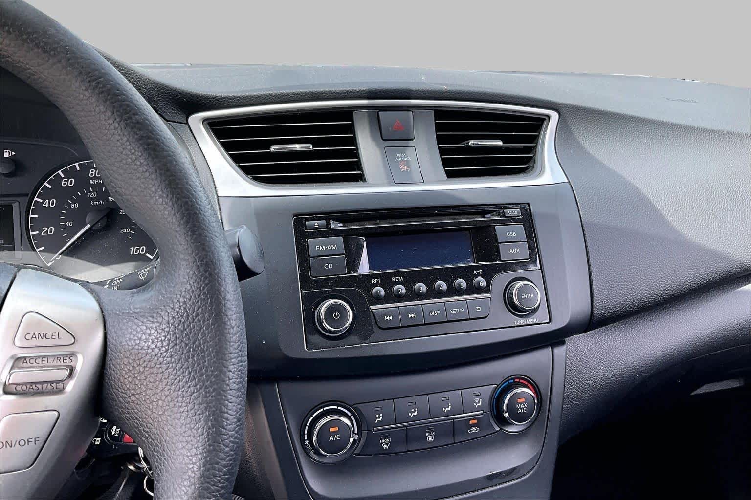 2017 Nissan Sentra S Super Black at Westside Kia
