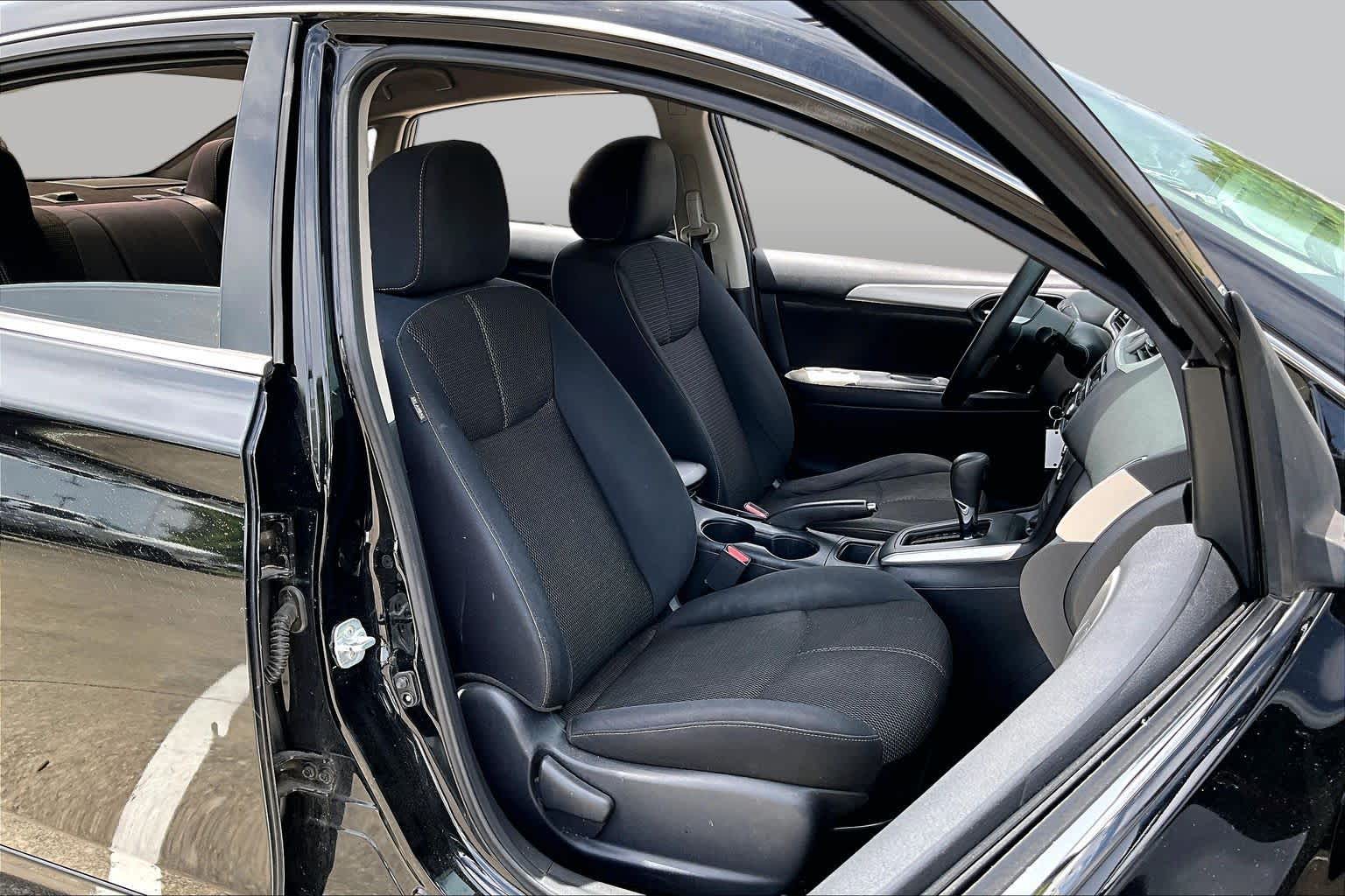 2017 Nissan Sentra S Super Black at Westside Kia