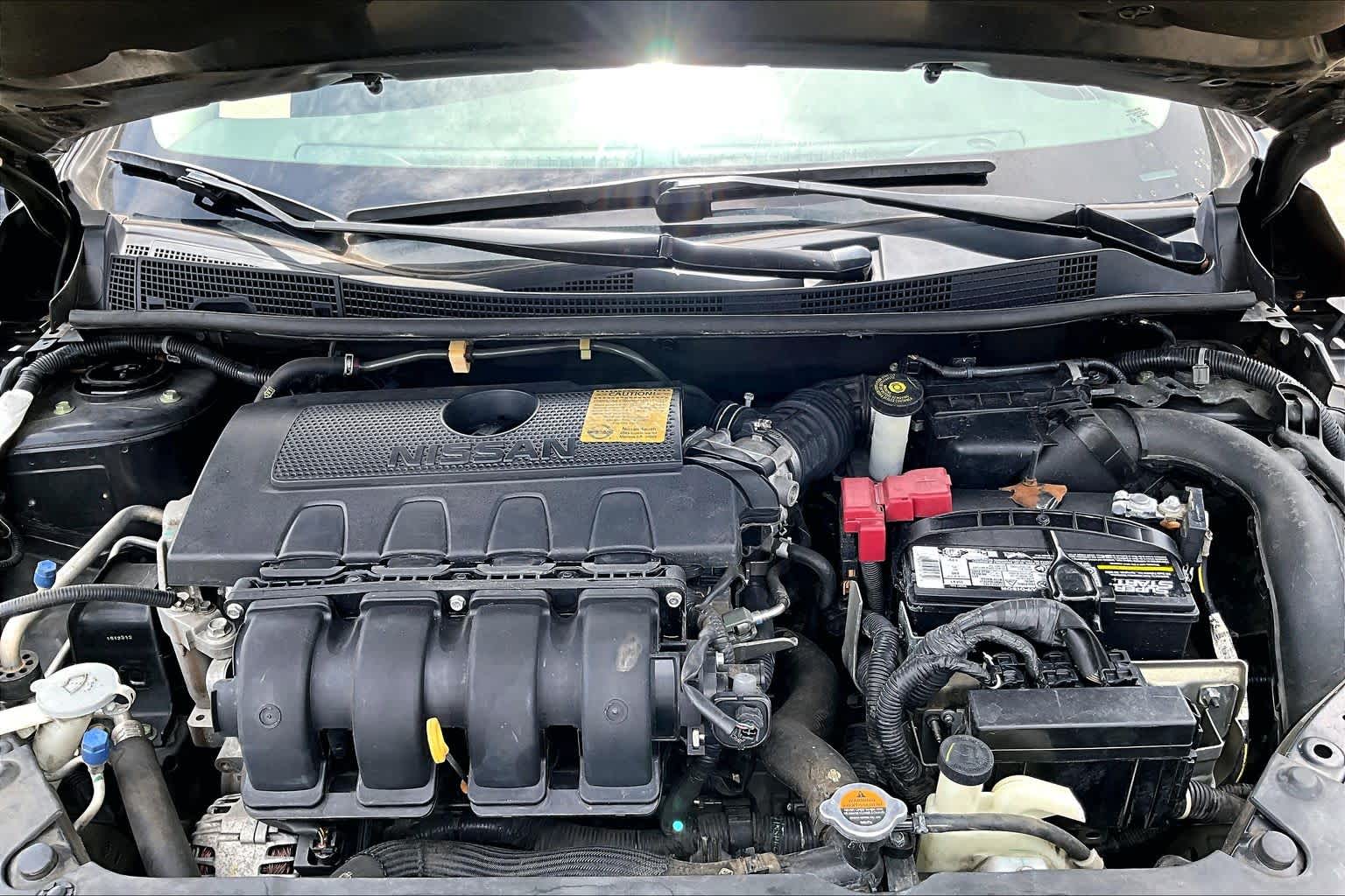 2017 Nissan Sentra S Super Black at Westside Kia