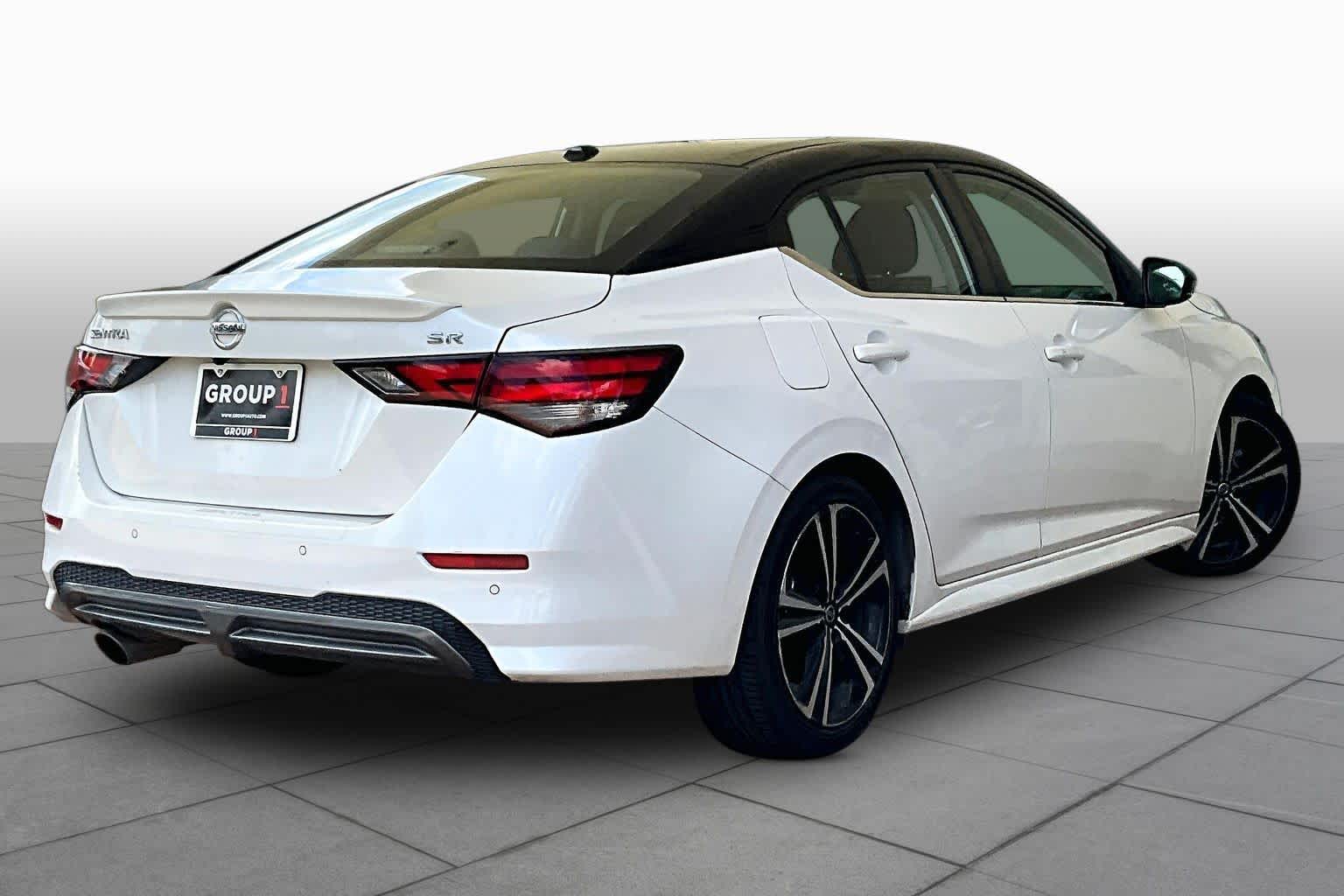 2021 Nissan Sentra SR Aspen White/Super Black at HGreg Houston
