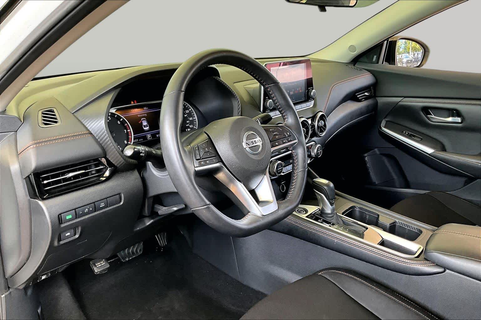 2021 Nissan Sentra SR Aspen White/Super Black at HGreg Houston