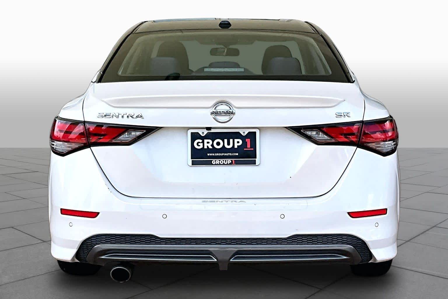 2021 Nissan Sentra SR Aspen White/Super Black at HGreg Houston