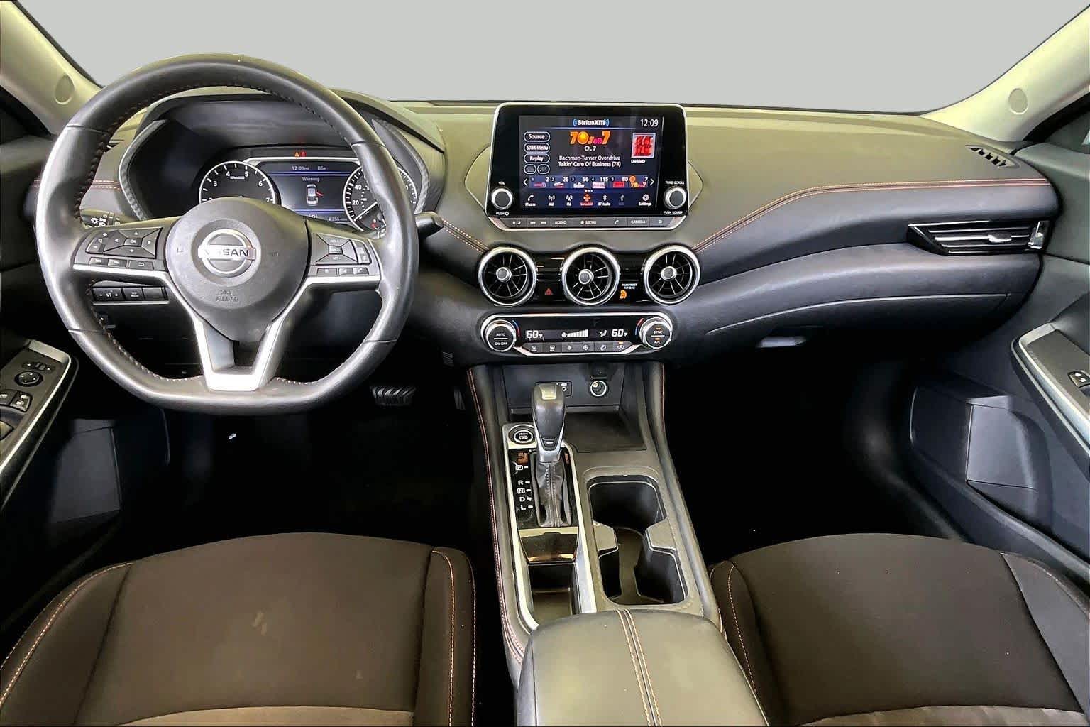 2021 Nissan Sentra SR Aspen White/Super Black at HGreg Houston